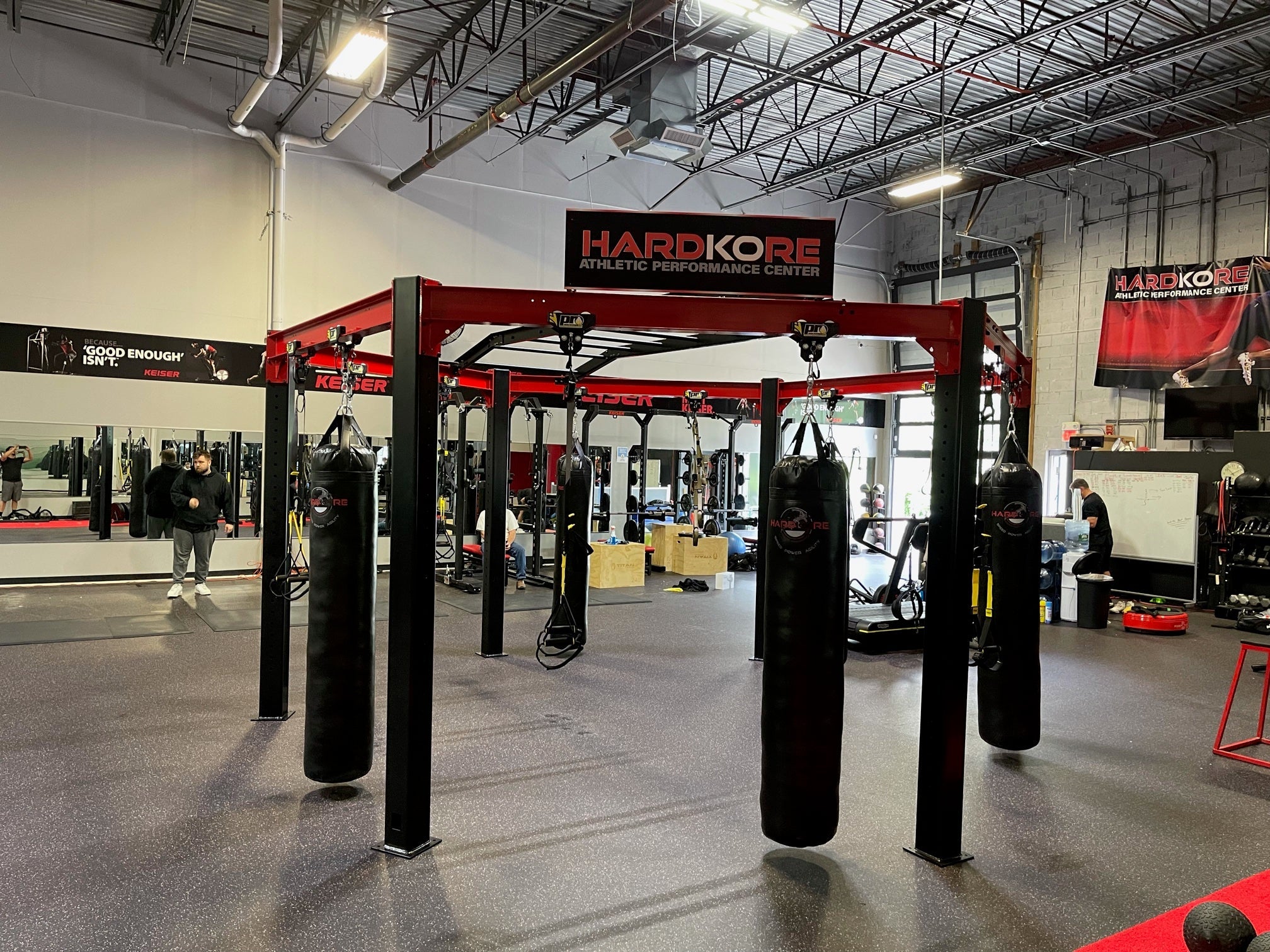 Punching Bag Rack Systems from Aqua Training Bag
