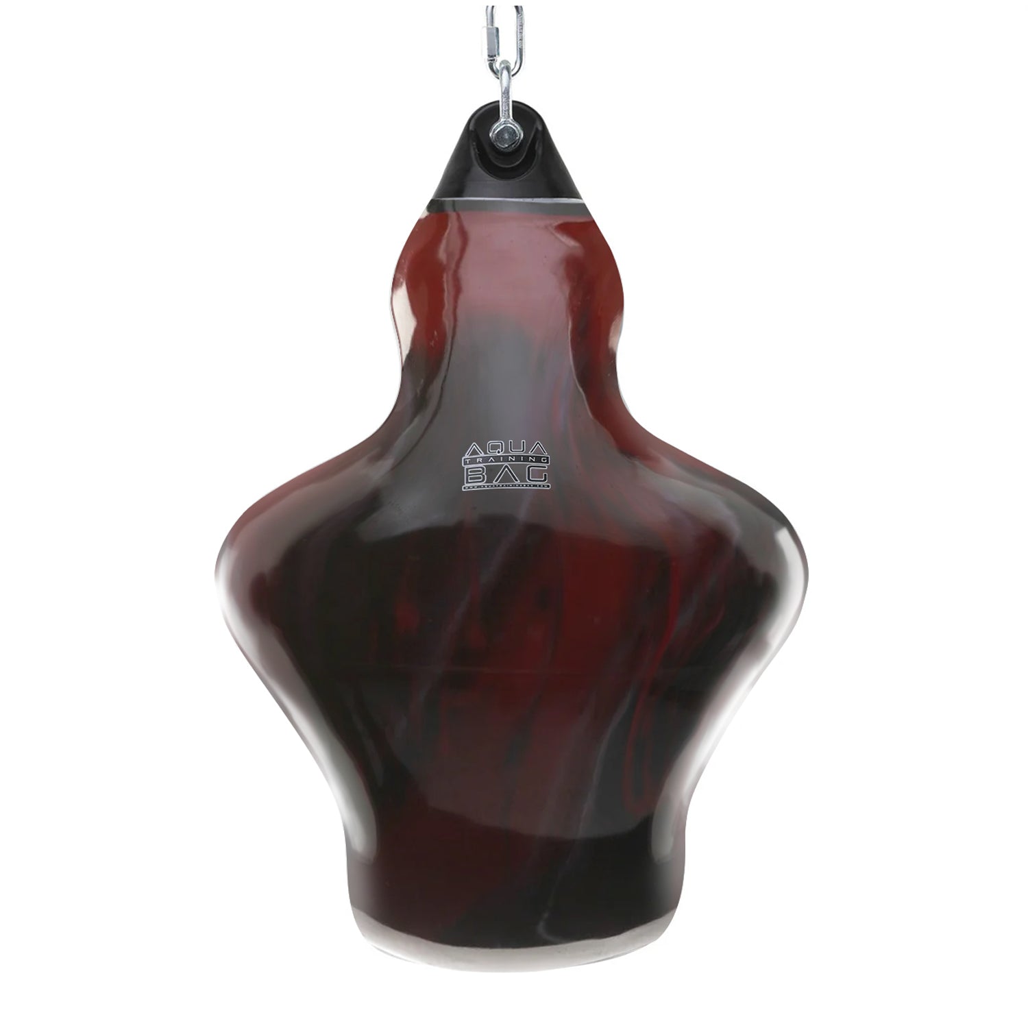 Aqua Bruiser Bag in Red - 150 lbs, Torso-Shaped Hanging Heavy Bag