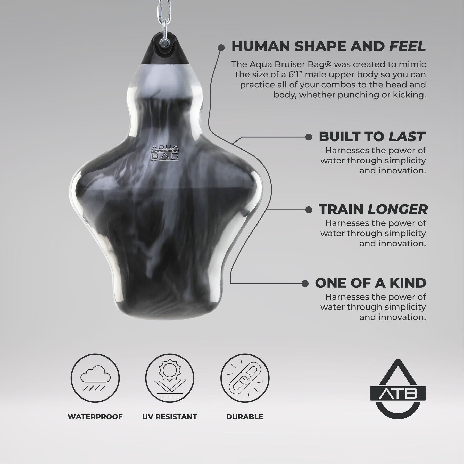 Heavy Bag Aqua Bruiser Bag Aqua Bruiser Bag In Blue 150 Lbs