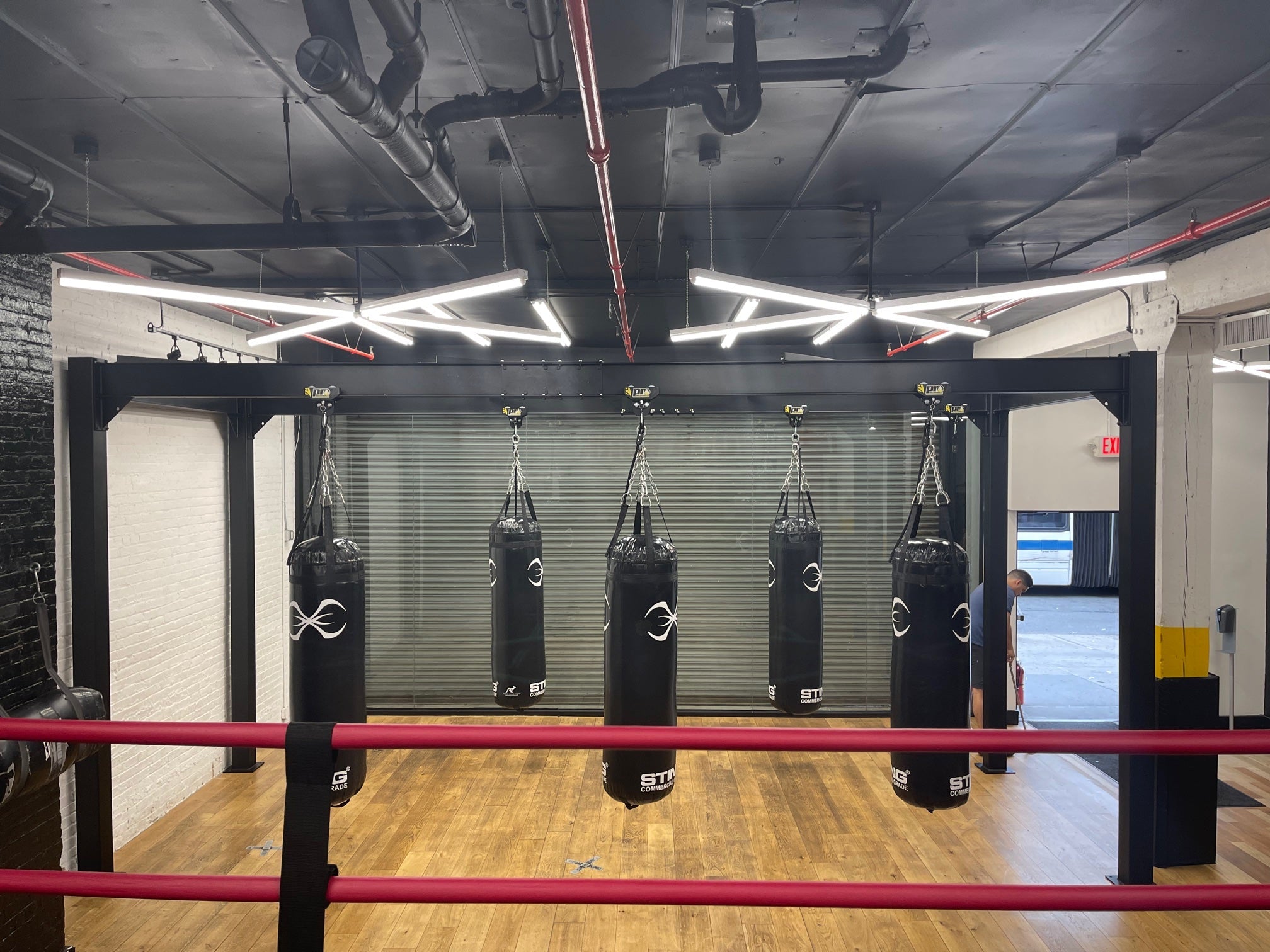 Punching Bag Track Rack from Aqua Training Bag