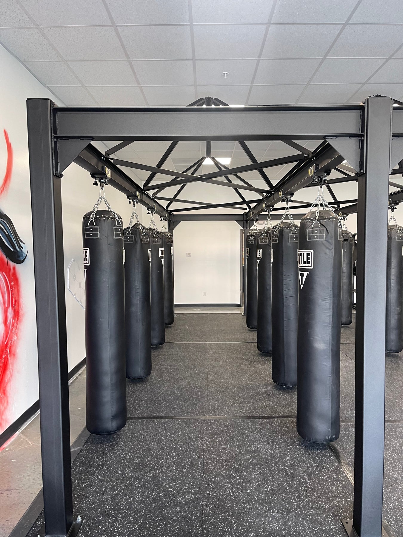 Puching Rack Punching Bag Track Rack from Aqua Training Bag