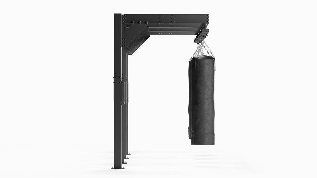 Floor Mounted Heavy Duty Punch Bag Stand Cantilever Heavy Bag Rack