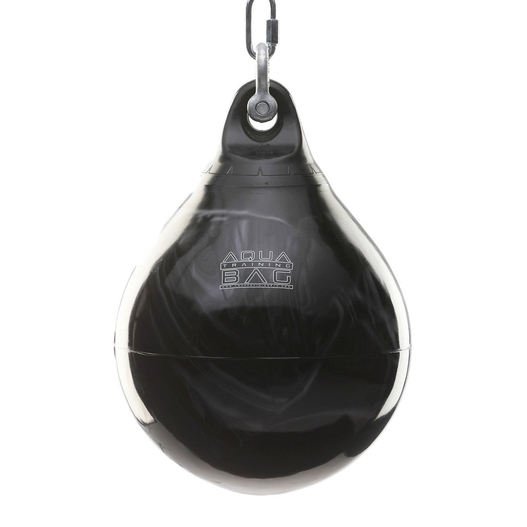 15" 75lb Aqua Punching Bag - Haymaker Black