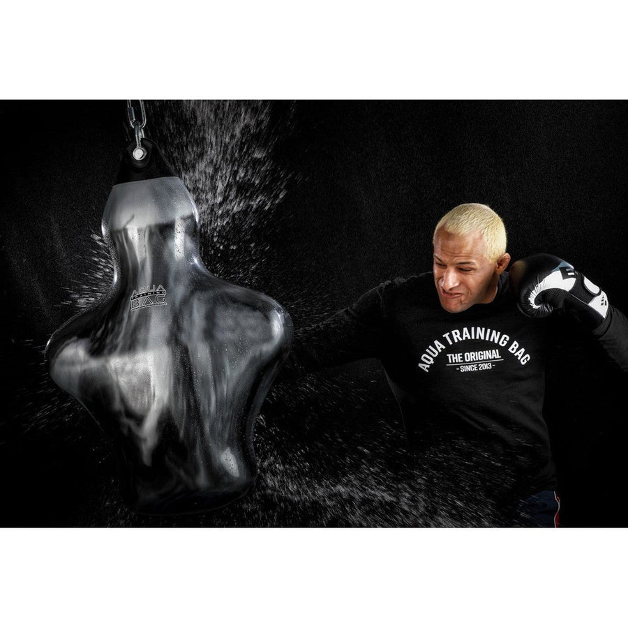 Aqua Bruiser Bag 150 lbs, TorsoShaped Hanging Heavy Bag Aqua